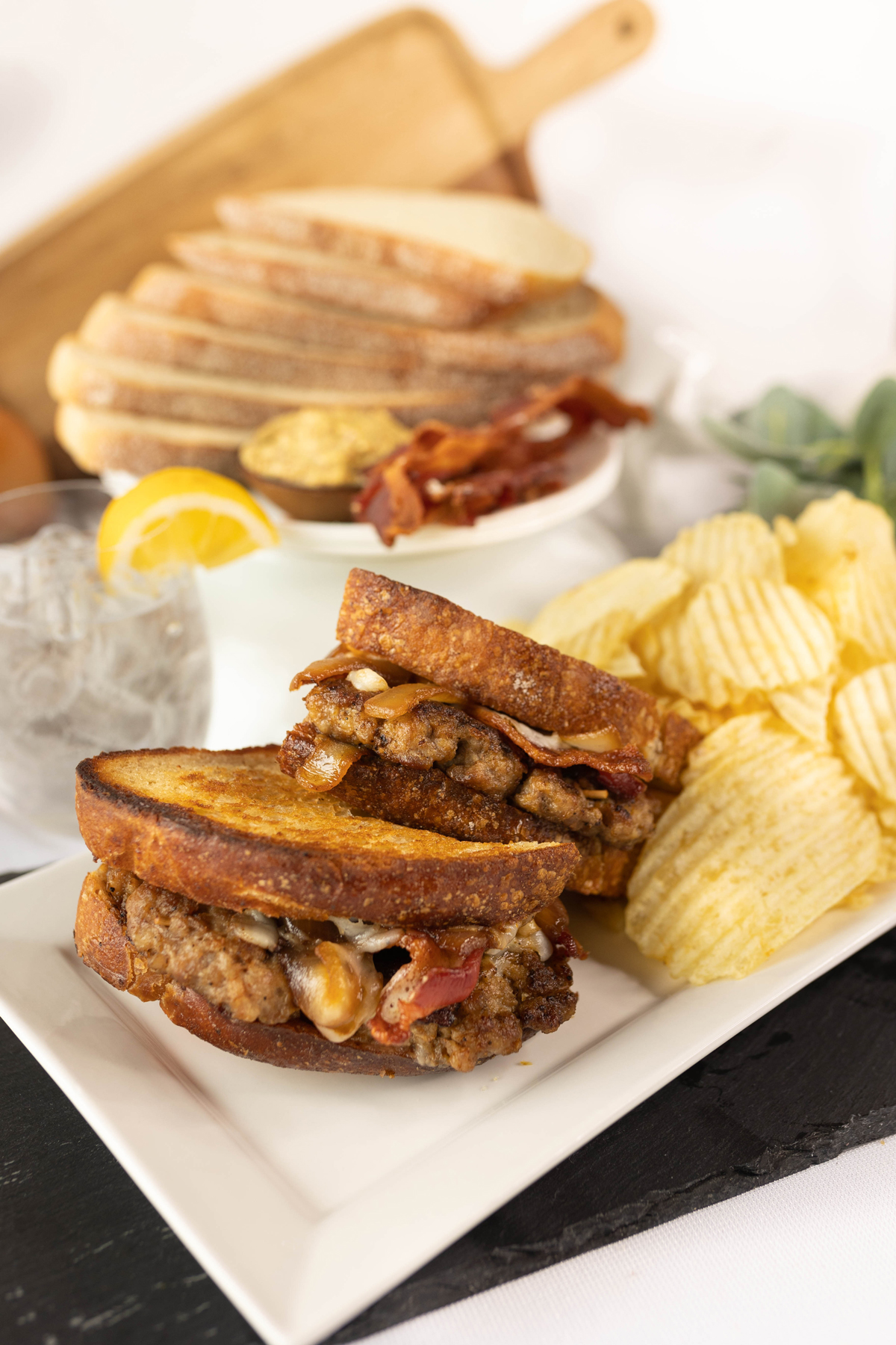 Pork and Bacon Patty Melt Iowa Food & Family Project